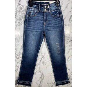 KanCan Womens Size 23x27 High Rise Ankle Straight Jeans NWT